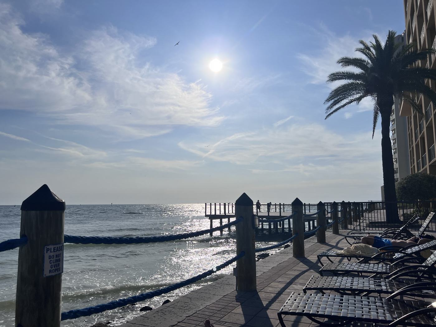 Marina city view at sunrise